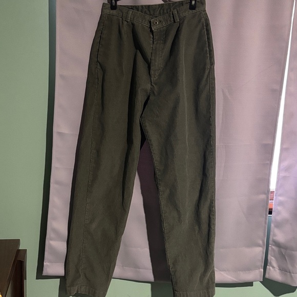 Lands' End Pants - Lands' End Women's Olive Trousers